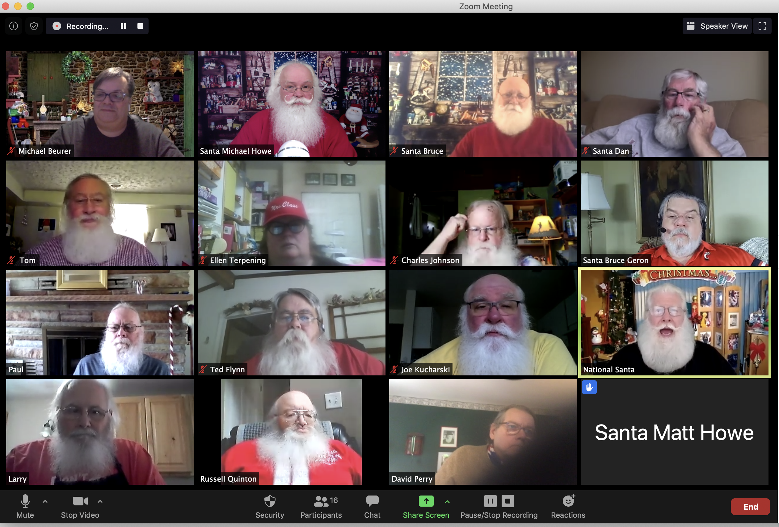 Online Monthly Zoom E.L.F. (Encouragement, Lunch and Fellowship) Gathering